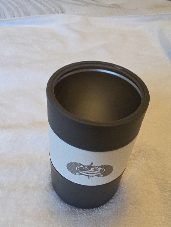 toadfish Other - Matte Black Insulated Tumbler with White Decorative Band - Home Accents